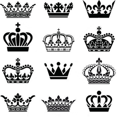 Crown King and Queen Tattoo Designs and Meaning