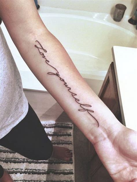 Cursive Font Tattoo Designs Photos