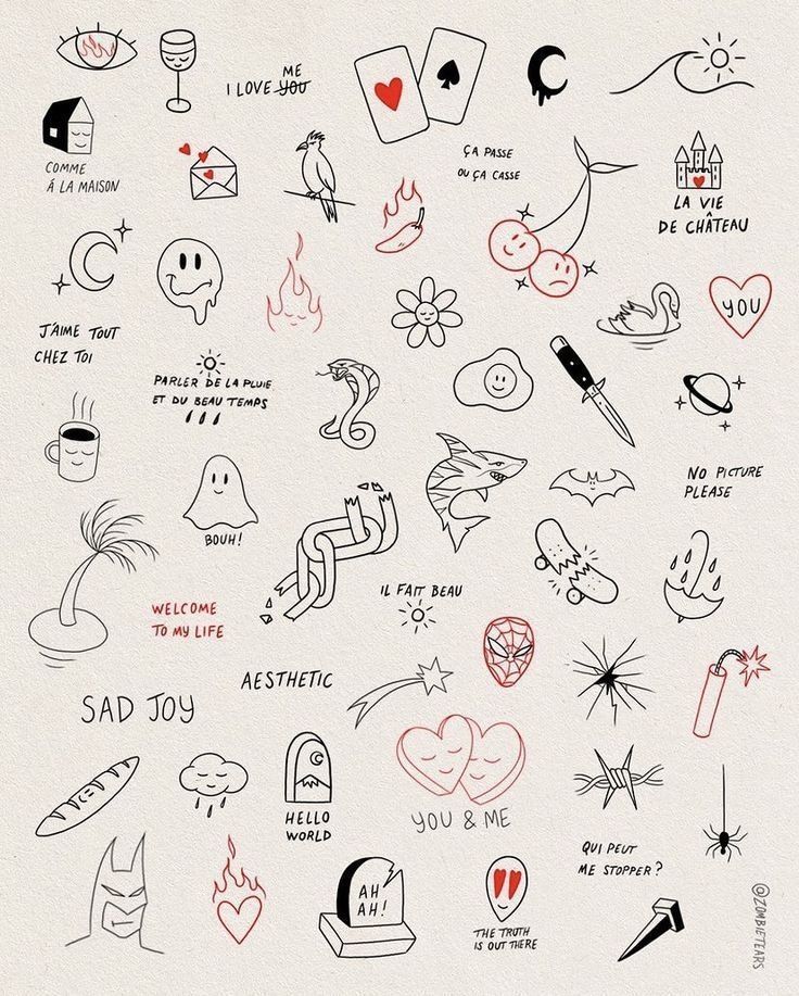 Adorable 2x2 Tattoo Designs to Fall in Love With