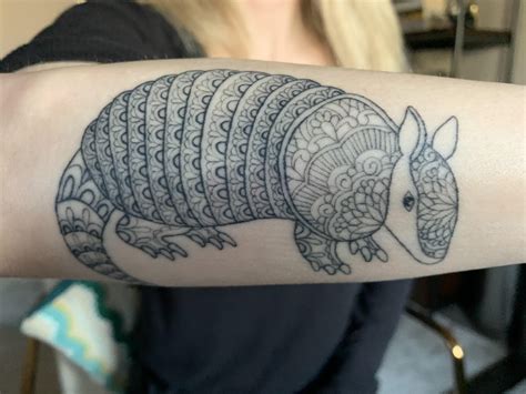 Adorable Armadillo Tattoo Ideas for Animal Lovers