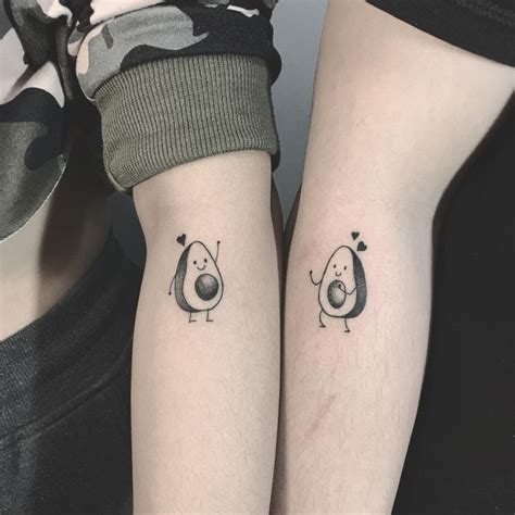 Cute Avocado Tattoos: Small Yet Meaningful Designs