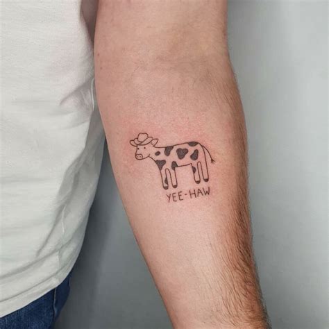 Cute Cow Tattoos to Inspire Your Next Ink