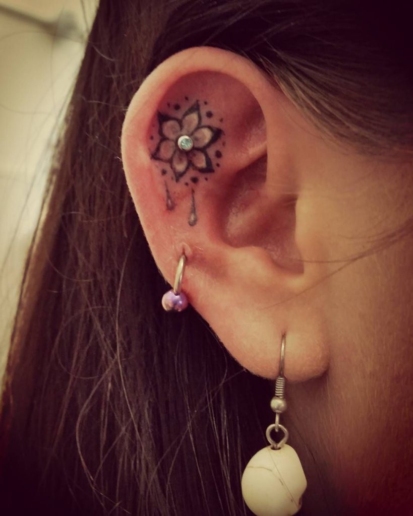 Cute Ear Tattoos for Females: Tiny Designs to Love