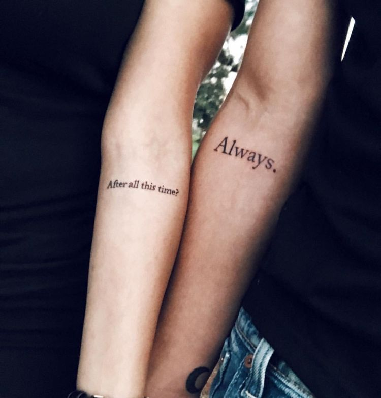 Cute Friends Tattoos to Strengthen Your Bond