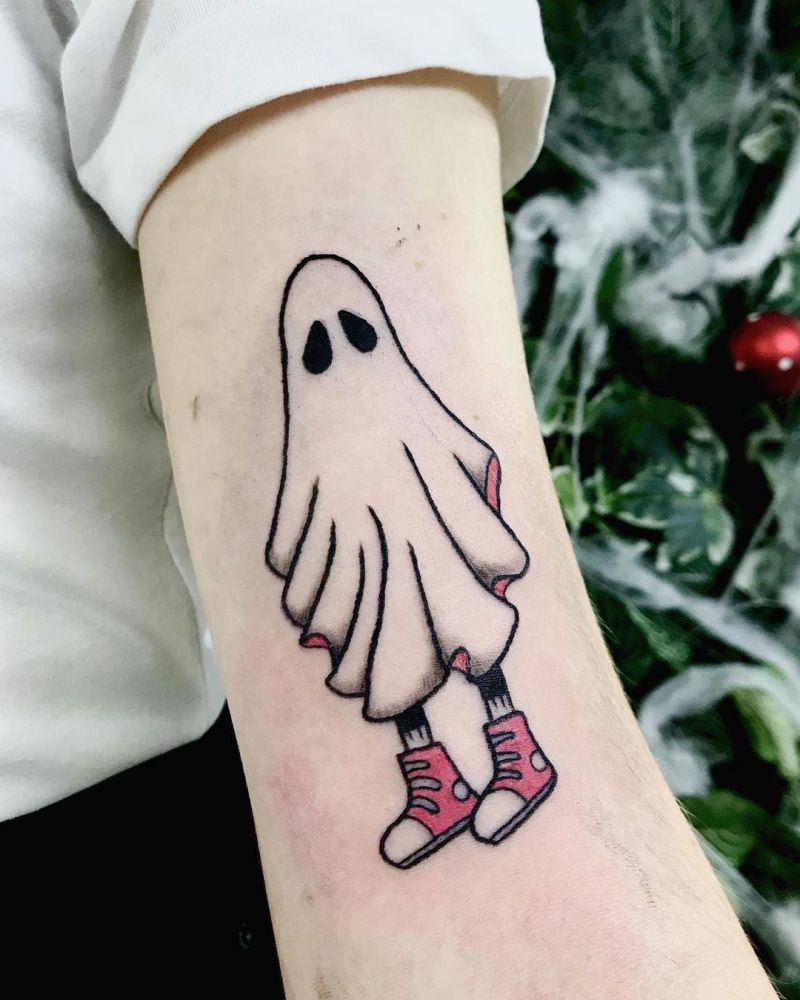 Cute Ghost Tattoos