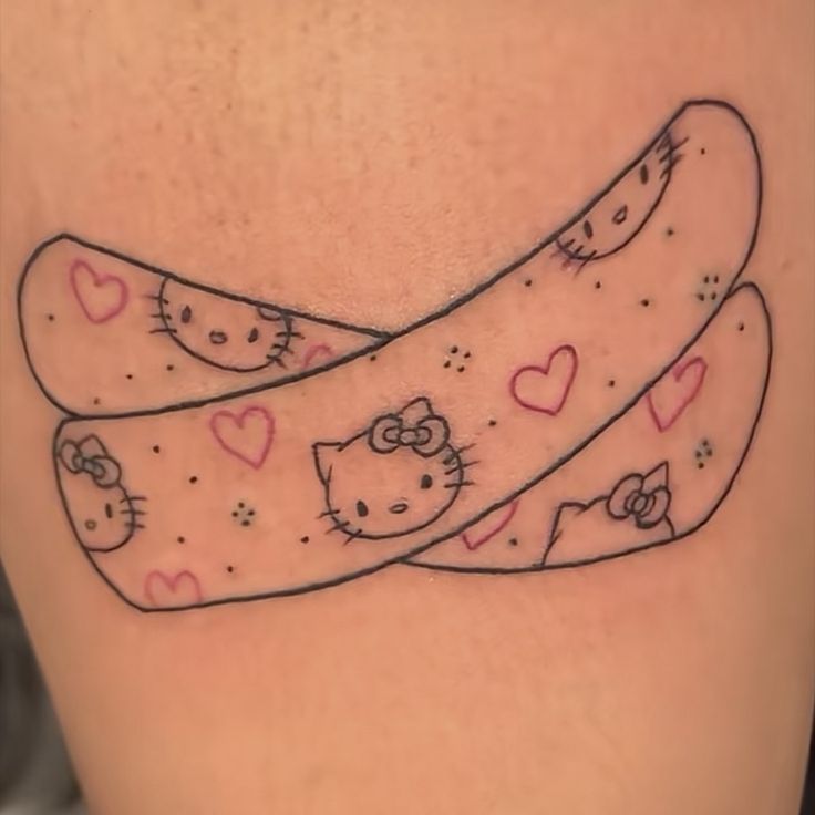 Adorable Hello Kitty Tattoo Designs to Fall in Love