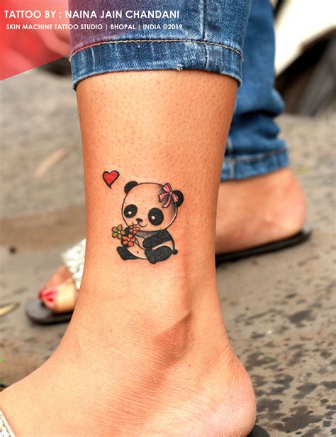 Cute Panda Bear Tattoo Designs and Meaning