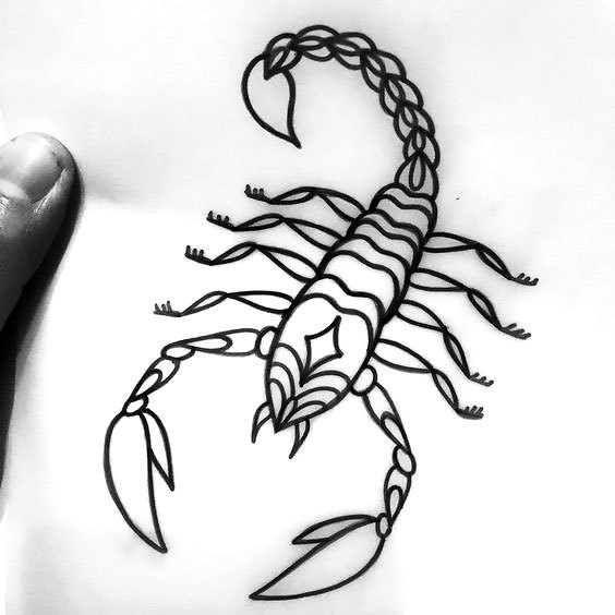 Adorable Scorpion Tattoos: A Symbol of Love and Danger