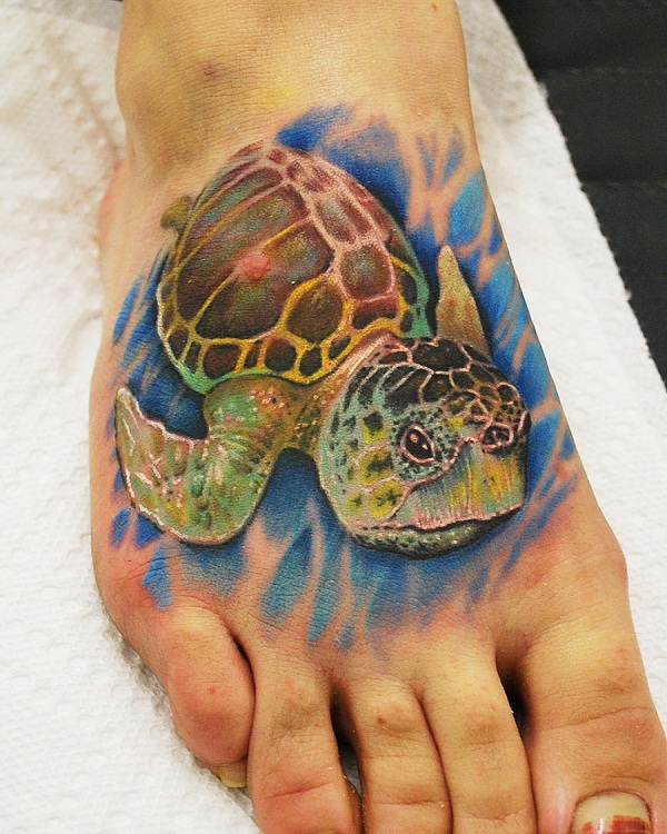 7 Cute Sea Turtle Tattoo Designs You'll Love