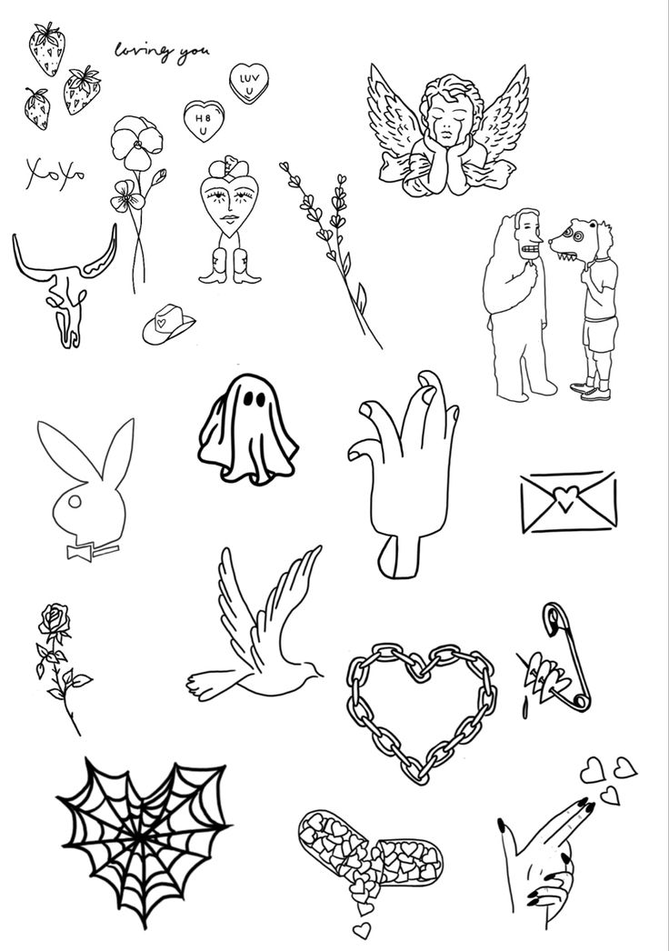 Cute Tattoo Flash Designs to Inspire Your Next Ink