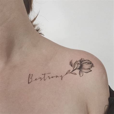 Cute Shoulder Tattoos for Women and Men Designs