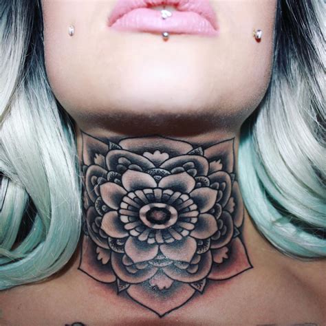 7 Dainty Throat Tattoo Ideas for Women