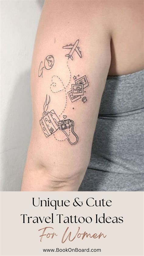 Cute Travel Tattoos to Inspire Your Next Adventure