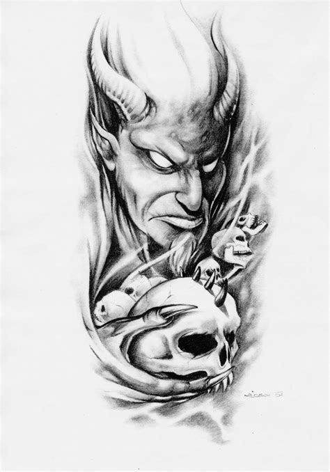 Dark Evil Tattoo Designs That Will Haunt Your Dreams