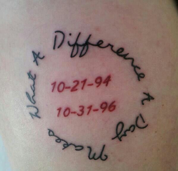 9 Date of Birth Tattoo Designs You'll Love