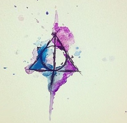 Deathly Hallows Tattoo Design Ideas