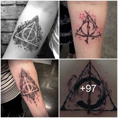 Deathly Hallows Tattoo Explained 100 Deathly Hallows Tattoo Designs