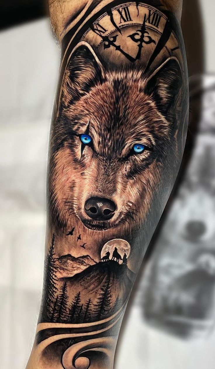 Unique Wolf Tattoo Designs for the Fearless Soul