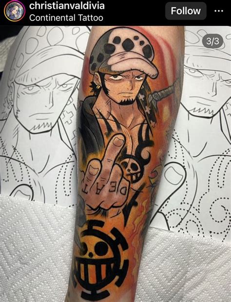 Details More Than 82 One Piece Trafalgar Law Tattoo Best In Coedo Com Vn