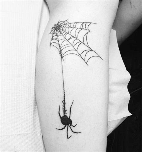 Discover 71 Spider Hanging From Web Tattoo In Coedo Com Vn