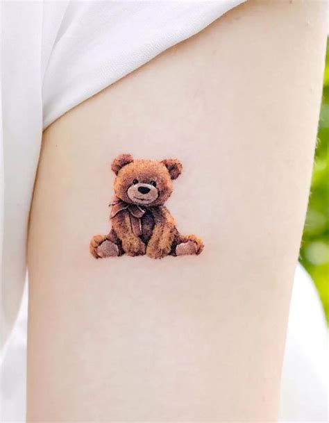 Discover More Than 62 Cute Teddy Bear Tattoo Super Hot In Cdgdbentre