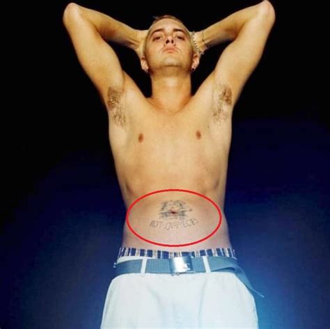 Does Eminem Have Tattoos