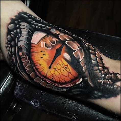 Dragon Eye Tattoo Design