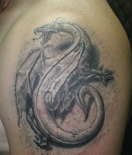 Dragon Head Tattoo All About Dragon World Dragon Tattoo Design