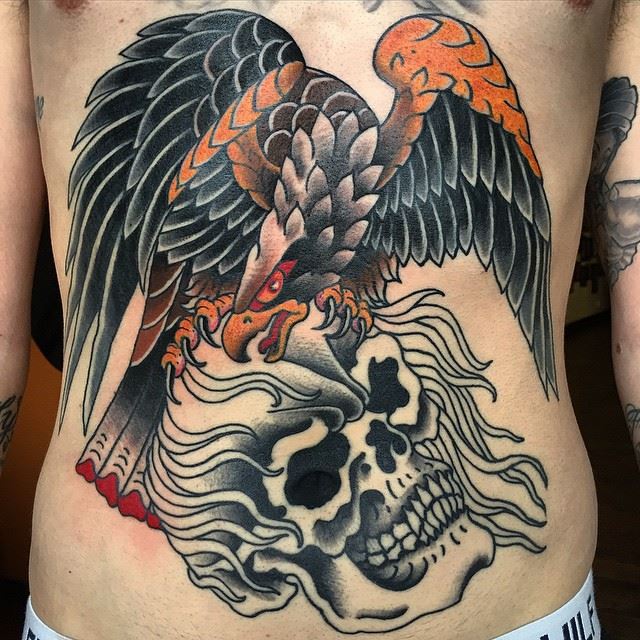 Eagle Skull Tattoo Designs: Symbolism and Artistic Ideas