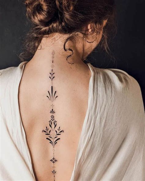 Elegant Spine Tattoo Ideas Over 100 Designs For Men And Women Bored