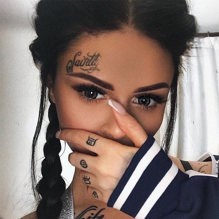 7 Small Face Tattoo Ideas for a Subtle Look