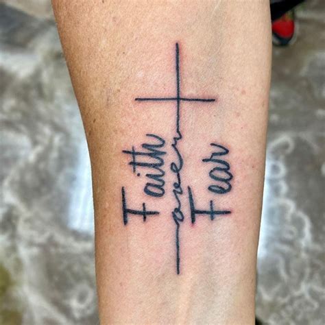 7 Faith Over Fear Tattoo Designs to Inspire Courage