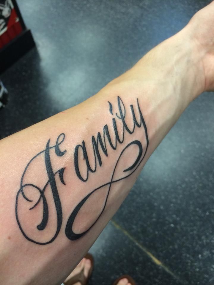 7 Family Forearm Tattoo Ideas