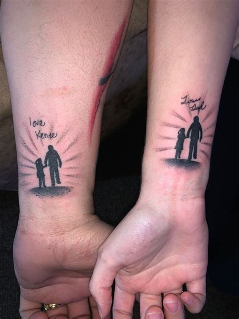 Father And Daughter Tattoo Tattoos For Daughters Father Daughter