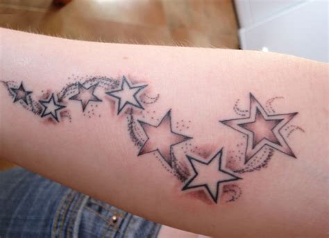 Female Star Tattoo Designs to Shine Bright