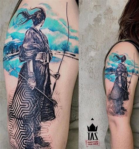 Female Warrior By Rodrigo Tas Done At Noiia Berlin Tattoos