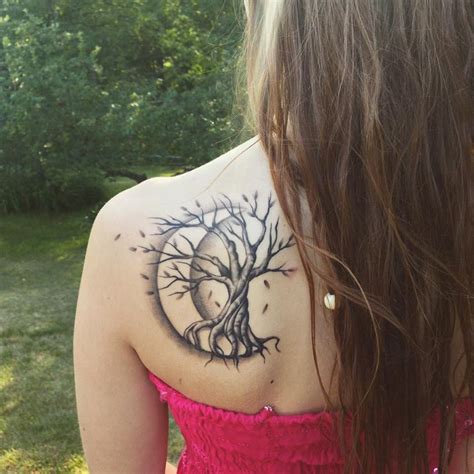 Feminine Tree Tattoos Designs and Meaning