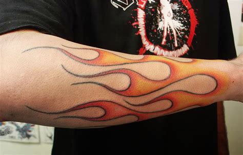 Flames for Tattoos Designs and Ideas