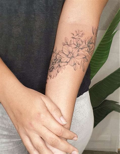 Floral Forearm Tattoo Tattoos Forearm Tattoos Forearm Tattoo