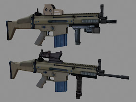 Fn P90 Fn Scar And Fn F2000 Assault Rifle Series Made Belgian