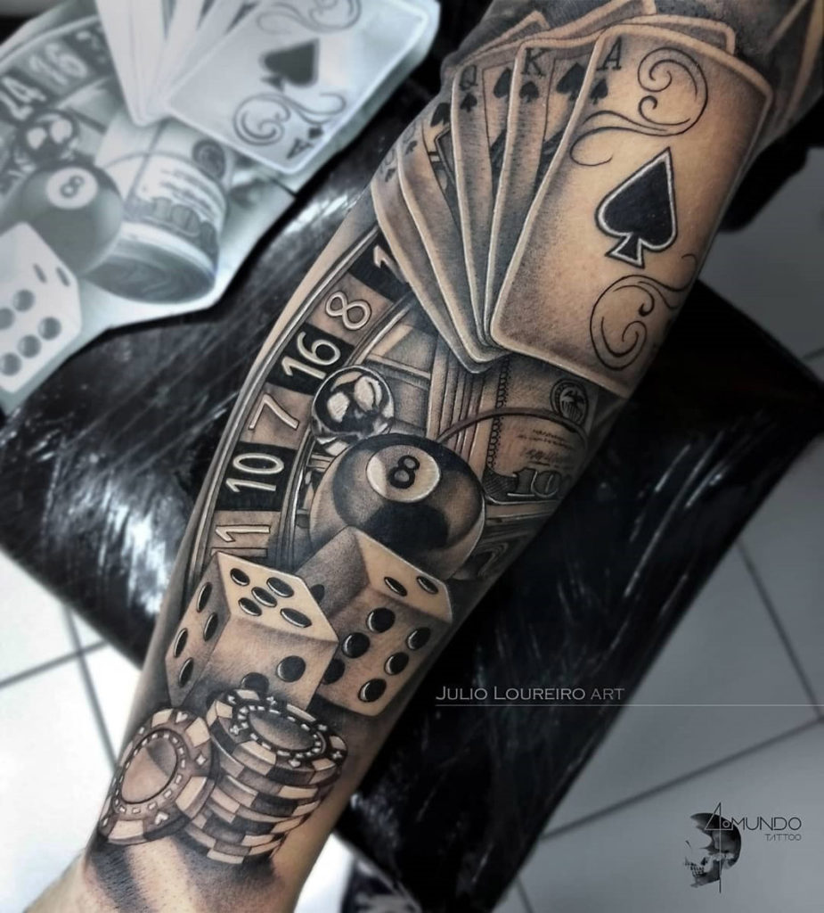 7 Lucky Gambling Tattoo Ideas