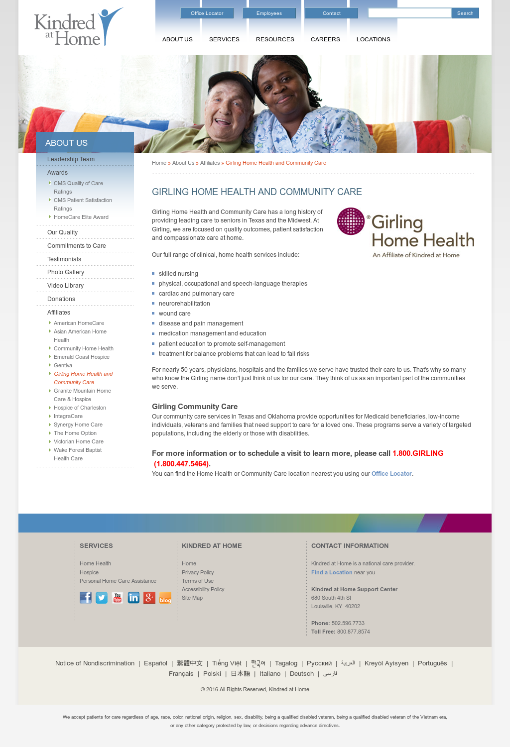 Girling Home Health: Trusted Care in the Comfort Home