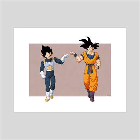 Goku Amp Vegeta Fist Bump Dragonball Z Pinterest Goku And Fist Bump