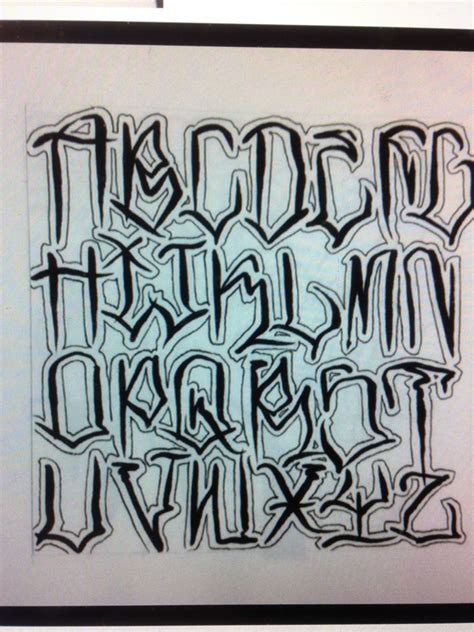 Graffiti Letter Tattoo Designs for Your Next Ink