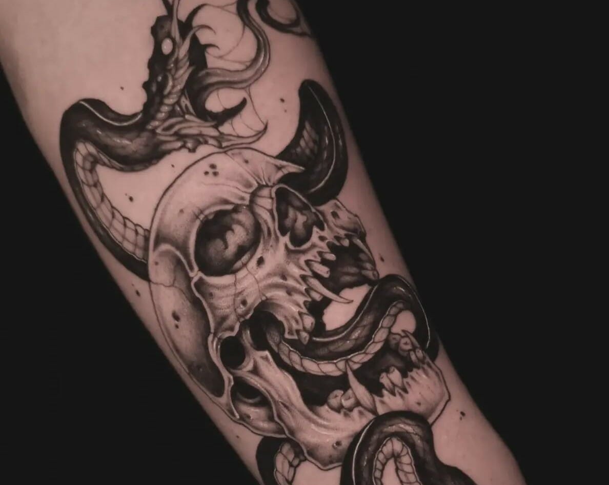 10 Guitar Skull Tattoo Designs You'll Love