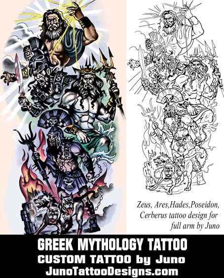 Hades Tattoo Designs: Underworld Inspiration for Ink Lovers