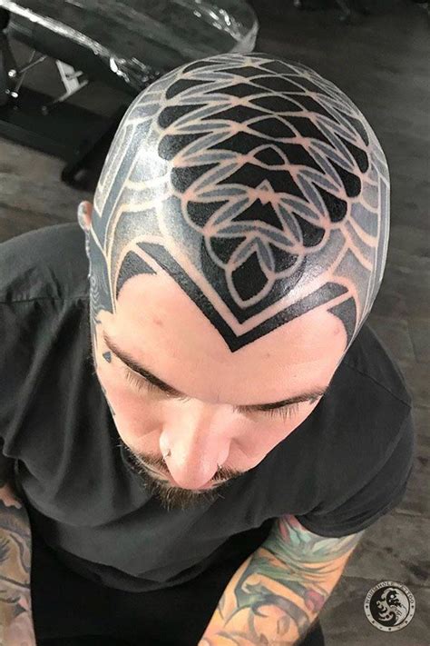 BOLD Head Tattoos for Men That Make a Statement