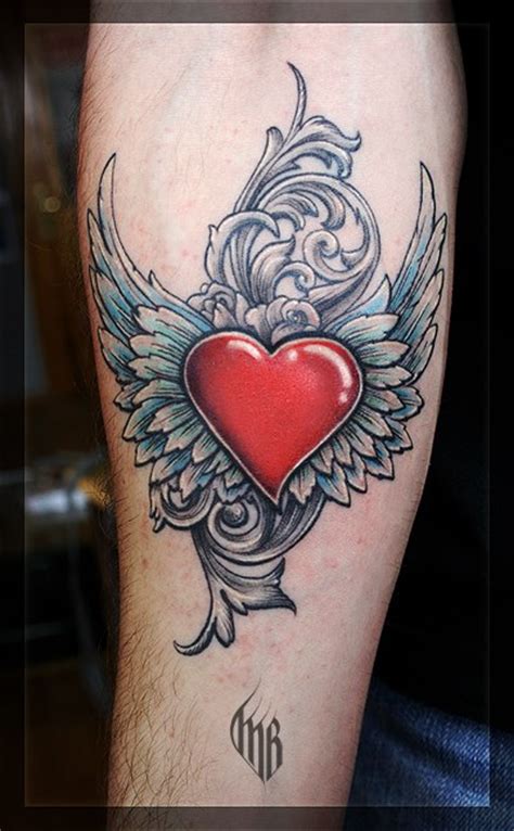 Heart Wings Tattoo By Robertan4 On Deviantart