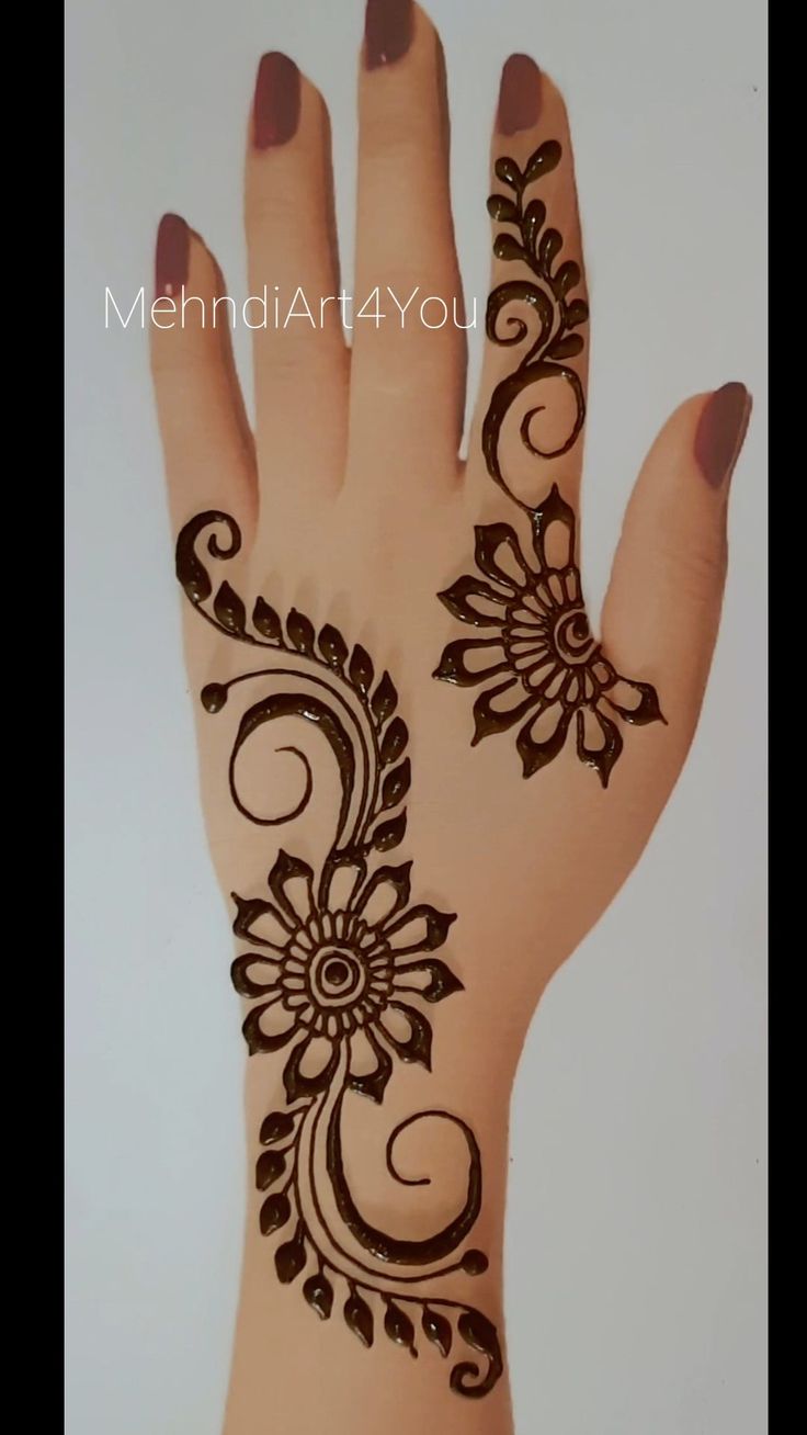 Easy Henna Designs for Beginners to Try at Home