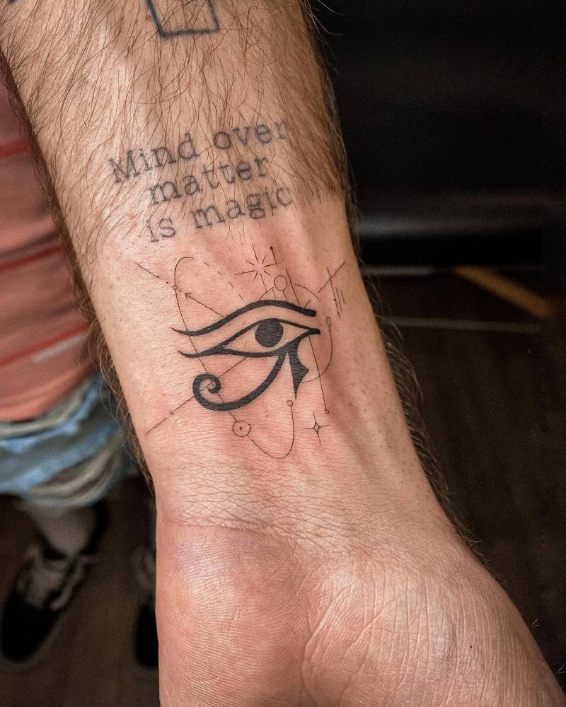 10 Horus Tattoo Designs with Deep Symbolism